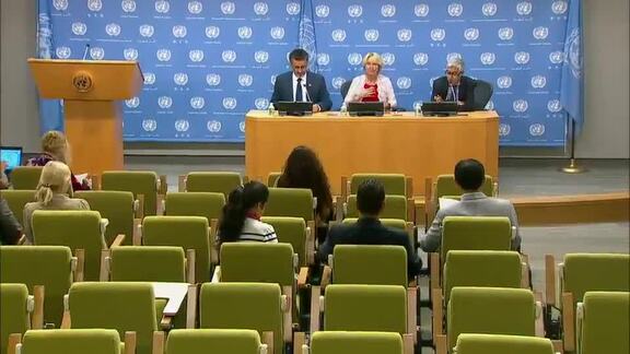 Briefing by UN Mine Action Service