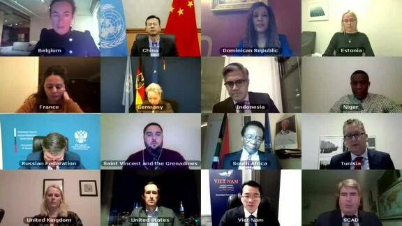 Threats to International Peace and Security caused by Terrorist Acts, Outcome of Vote - Security Council Open VTC
