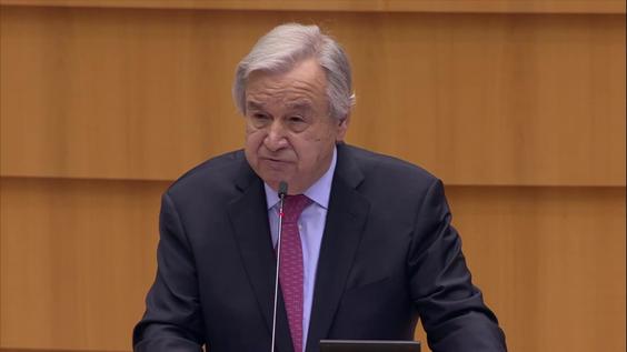 UN Secretary-General Address to the European Parliament