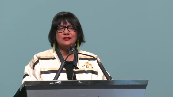 Jyoti Mathur-Filipp, Executive Secretary, INC Secretariat at the opening of the INC-4 on plastic pollution (Ottawa, Canada)