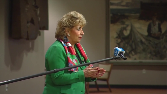 Geraldine Byrne Nason (Ireland) on Peace and Security in Africa- Security Council Media Stakeout