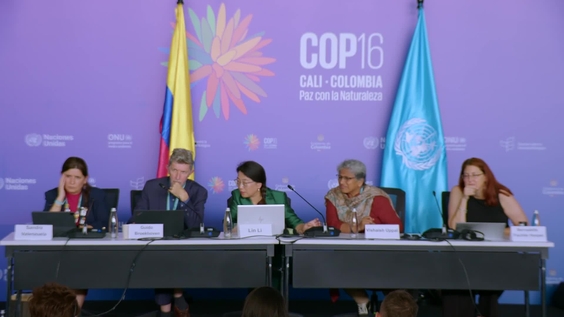 Press Conference: World Wide Fund for Nature (WWF) – United Nations Biodiversity Conference 2024