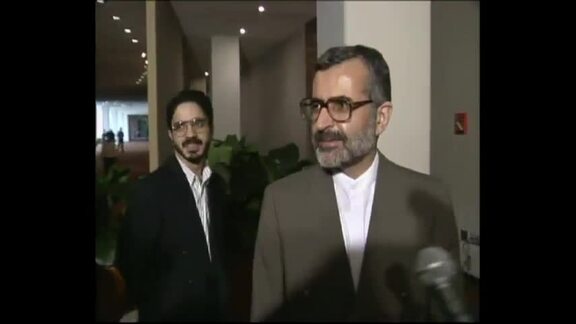 Permanent Representative of Iran Briefs Press