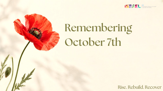 October 7th Commemoration