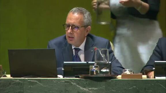 Tunisia - Minister for Foreign Affairs Addresses General Debate, 74th Session