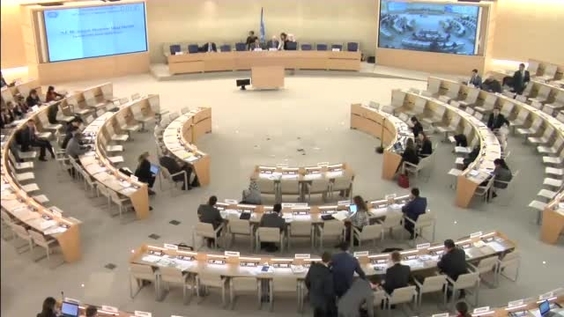 Item:4 General Debate (Cont'd) - 37th Meeting, 34th Regular Session Human Rights Council      