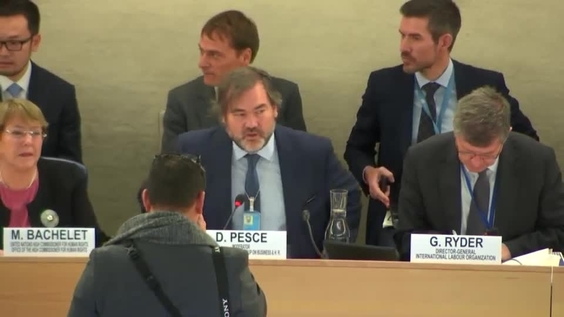 Plenary II: Building coherence - Forum on Business and Human Rights 2018