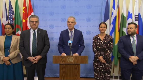 Climate, Peace, and Security in the Great Lakes Region - Security Council Media Stakeout