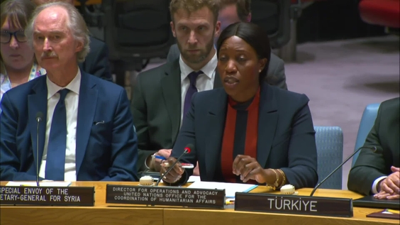 Edem Wosornu (OCHA) on the situation in the Middle East - Security Council, 9426th meeting