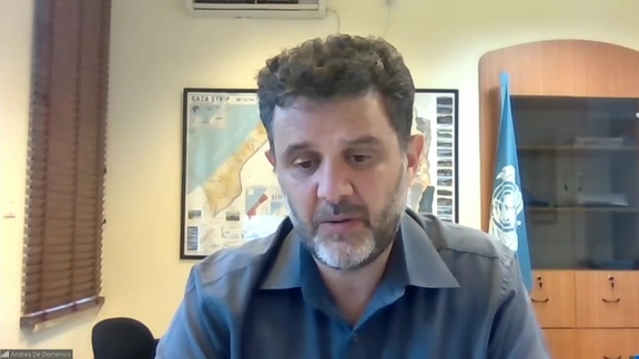 Press Conference: Andrea De Domenico, Head of OCHA's Office in the Occupied Palestinian Territory on the situation in Gaza