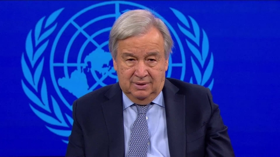 António Guterres (UN Secretary-General) on World AIDS Day