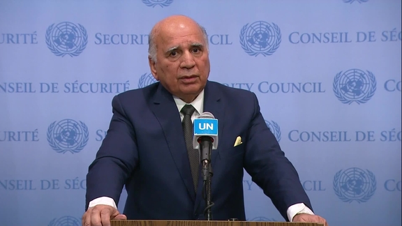 Fouad Mohammad Hussein (Iraq) on the situation in Iraq - Security Council Media Stakeout