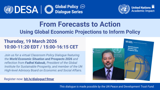 UN DESA Global Policy Dialogue for the Classroom