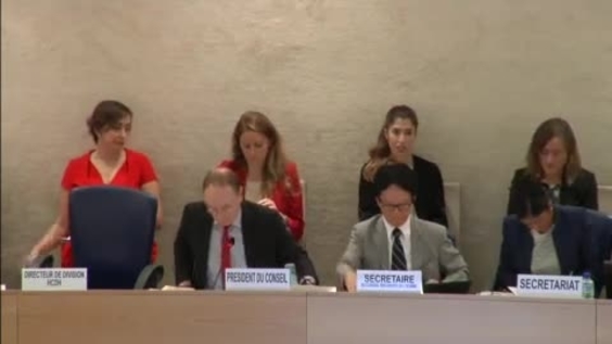 A/HRC/29/L.34 Vote Item:1 - 45th Meeting, 29th Regular Session Human Rights Council