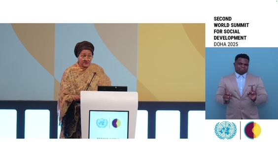 High-level Round Table 2 - Second World Summit for Social Development (Doha, Qatar 4-6 November 2025)