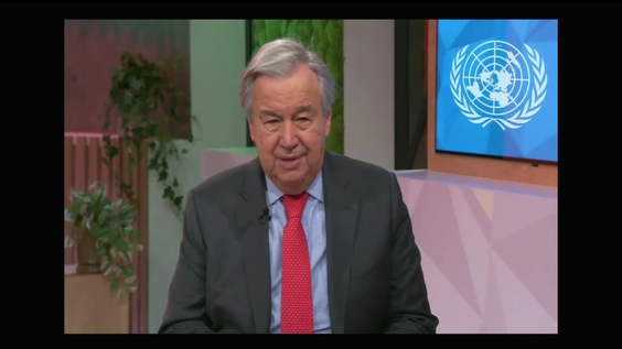 António Guterres (UN Secretary-General) at 20th Anniversary of Montessori Model United Nations