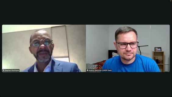 Press Conference: Stephen Rodriguez, UN Development Programme (UNDP) Resident Representative in Afghanistan and Anatoly Balovnev, UNDP Regional Area Manager in Afghanistan