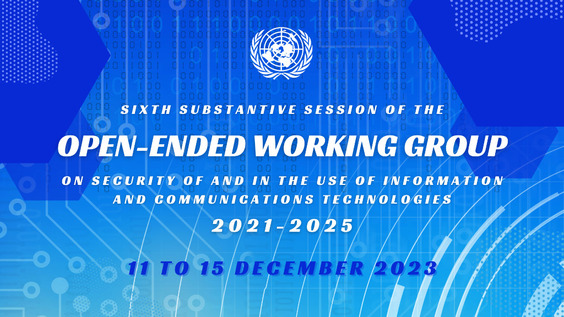 (3rd meeting) Open-ended working group on Information and Communication Technology (ICT) - Sixth Substantive Session