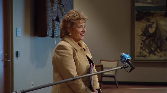 Geraldine Byrne Nason (Ireland) on Somalia and Ukraine - Security Council Media Stakeout