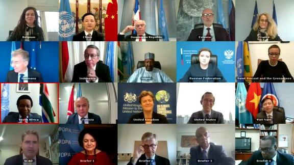 Sudan - Security Council Open VTC