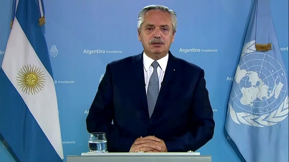 Argentina - President Addresses General Debate, 76th Session