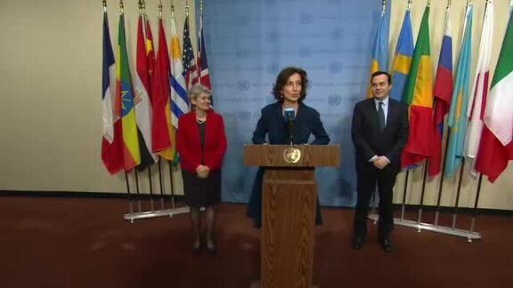 Officials Brief Press on Destruction, Trafficking of Cultural Heritage by Terrorist Groups