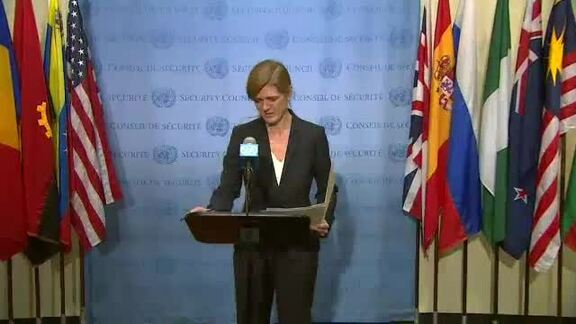 Security Council President Briefs Press on South Sudan, Syria