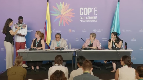 Press Conference: Ocean expectations and announcements in week two of COP 16 – United Nations Biodiversity Conference 2024