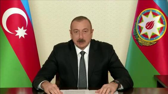 Ilham Aliyev (President of Azerbaijan) at the 31st Special Session of the General Assembly in response to the Coronavirus disease (COVID-19) Pandemic (3-4 December 2020)