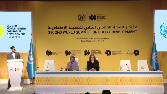 Press Conference: Launch of Spotlight Initiative's 2024-2025 Impact Report - Second World Summit for Social Development (Doha, Qatar 4-6 November 2025)