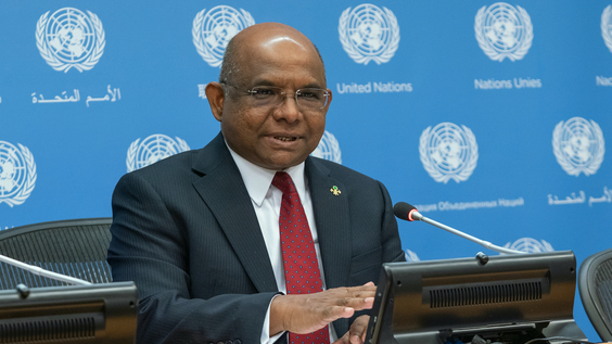 Press Conference: Abdulla Shahid (General Assembly President, 76th session)