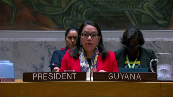 The situation in the Middle East, including the Palestinian question - Security Council, 9929th meeting