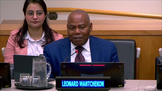 Second Committee, 2nd plenary meeting - General Assembly, 80th session