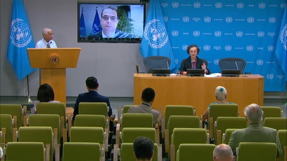 Rein Paulsen (FAO), Samer AbdelJaber (WFP) and Lucia Elmi (UNICEF) on updating Integrated Food Security Phase Classification (IPC) on Sudan - Press Conference