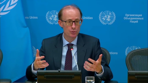 Press Conference: Ben Saul, Special Rapporteur on the promotion and protection of human rights and fundamental freedoms while countering terrorism