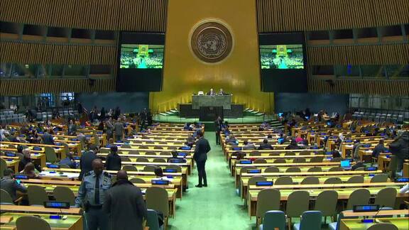 48th Plenary Meeting of General Assembly 74th Session