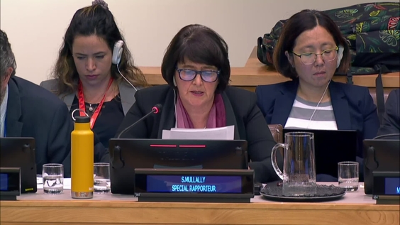 Third Committee, 23rd plenary meeting - General Assembly, 78th session