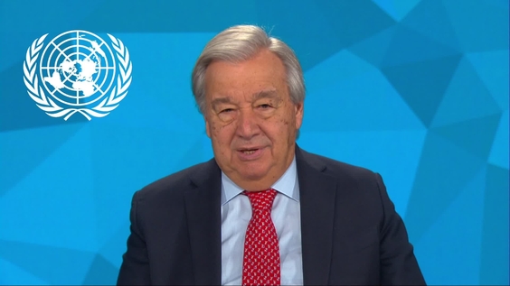 António Guterres, UN Secretary-General, message to the Fifth Session of the Intergovernmental Negotiating Committee on Plastic Pollution