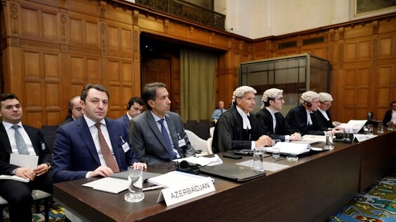 THE HAGUE – The International Court of Justice (ICJ) holds public hearings in the case Armenia v. Azerbaijan - single round of oral argument of Azerbaijan