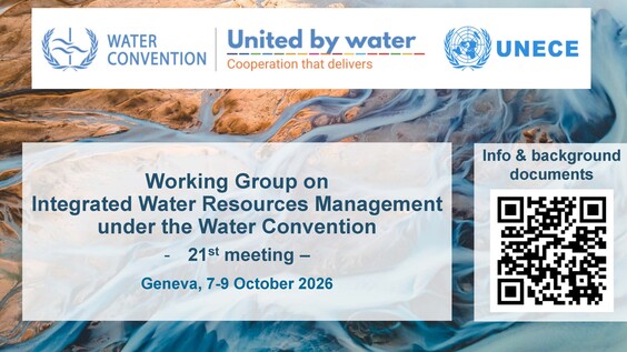 4th Session, 21st meeting of the WG on Integrated Water Resources Management