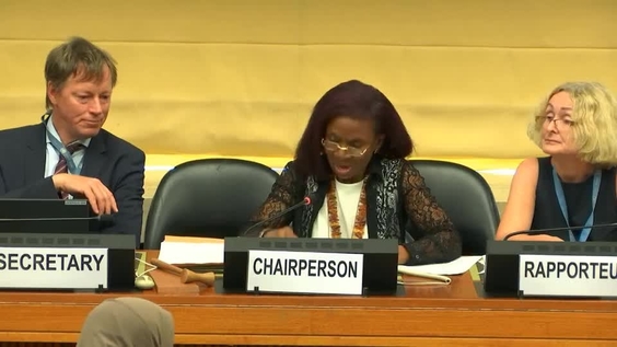 Closing of Session - 1717th Meeting, 73rd Session Committee on the Elimination of Discrimination Against Women 
