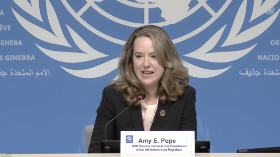 IOM - Press Conference:  New IOM Director General