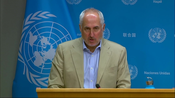 Secretary-General, Travels, Occupied Palestinian Territory - Daily Press Briefing