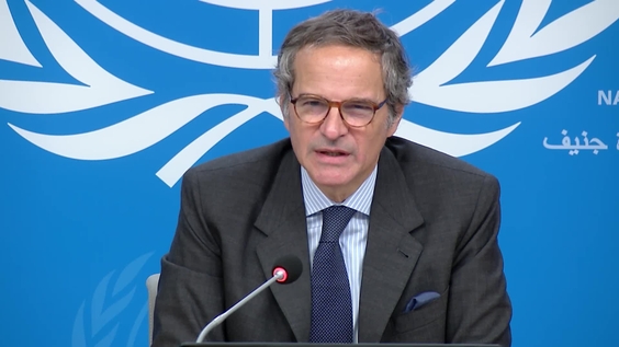 Press Conference: IAEA Director General Rafael Grossi