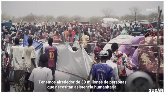 Sudán, la crisis humanitaria y de desplazados más devastadora del mundo