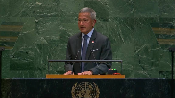 Singapore - Minister for Foreign Affairs Addresses General Debate, 80th Session
