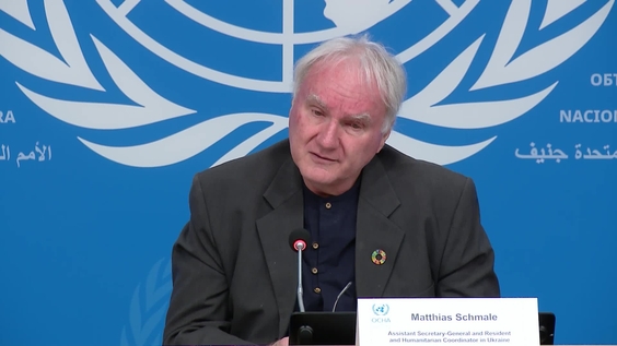 OCHA - Press conference: The humanitarian situation in Ukraine