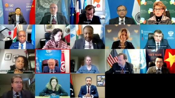 UN Support Mission in Libya (UNSMIL) - Security Council Open VTC