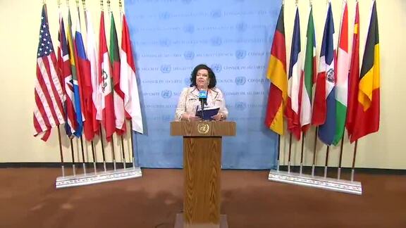 UK Permanent Representative Briefs Press after General Assembly Vote