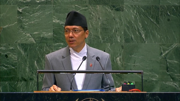 Nepal - Permanent Representative to the United Nations Addresses General Debate, 80th Session